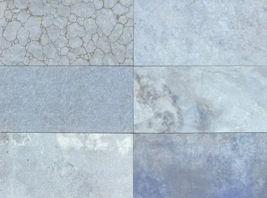 Carrelage VISION FLORAL BLUE, 33 × 66,5 cm